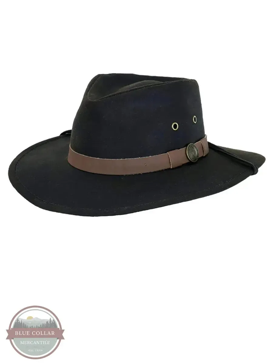 1480 BRN Kodiak Oilskin Brown Hat