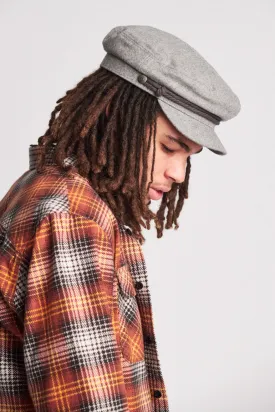Fiddler Cap - Heather Grey
