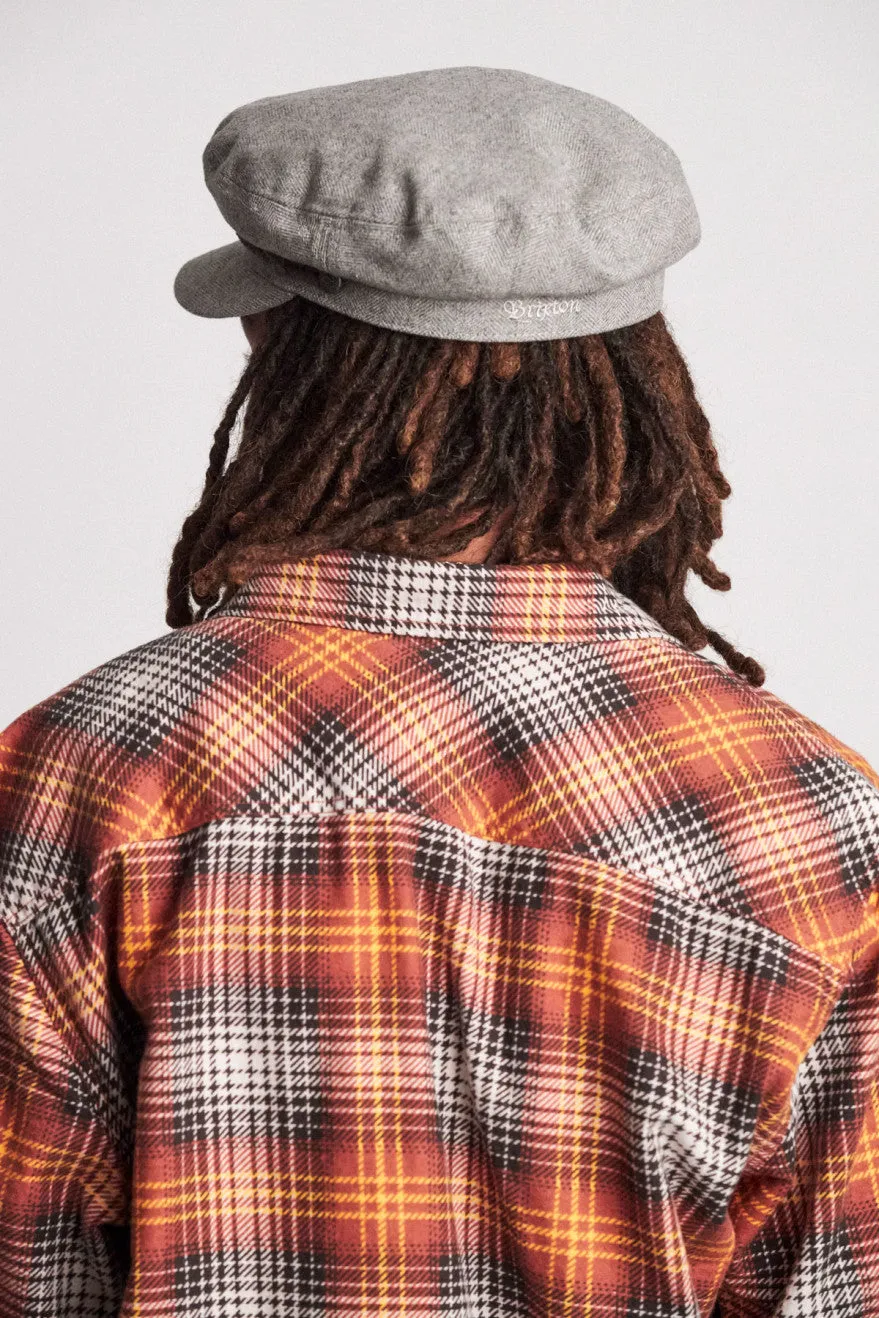 Fiddler Cap - Heather Grey