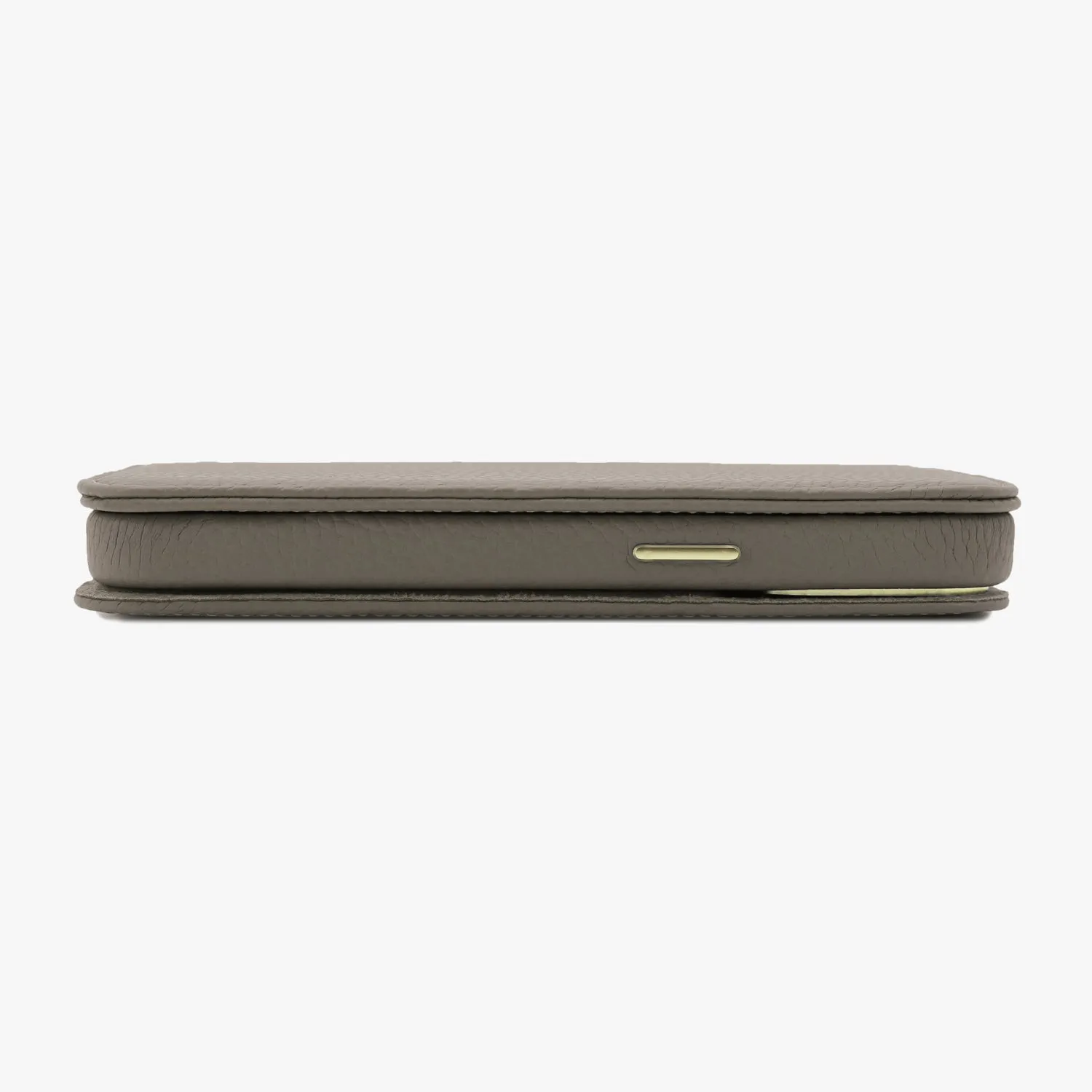 iPhone 15 Pro Max MagSafe Leather Flip Cover with Leather Case