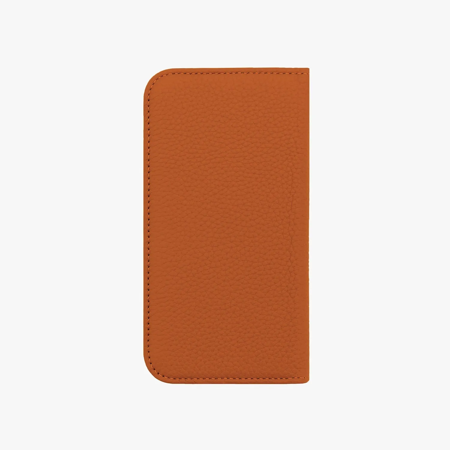 iPhone 15 Pro Max MagSafe Leather Flip Cover with Leather Case