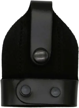 Shield Wallets Bikini Open Top Handcuff Case with Clip and Black Snap Detective Style